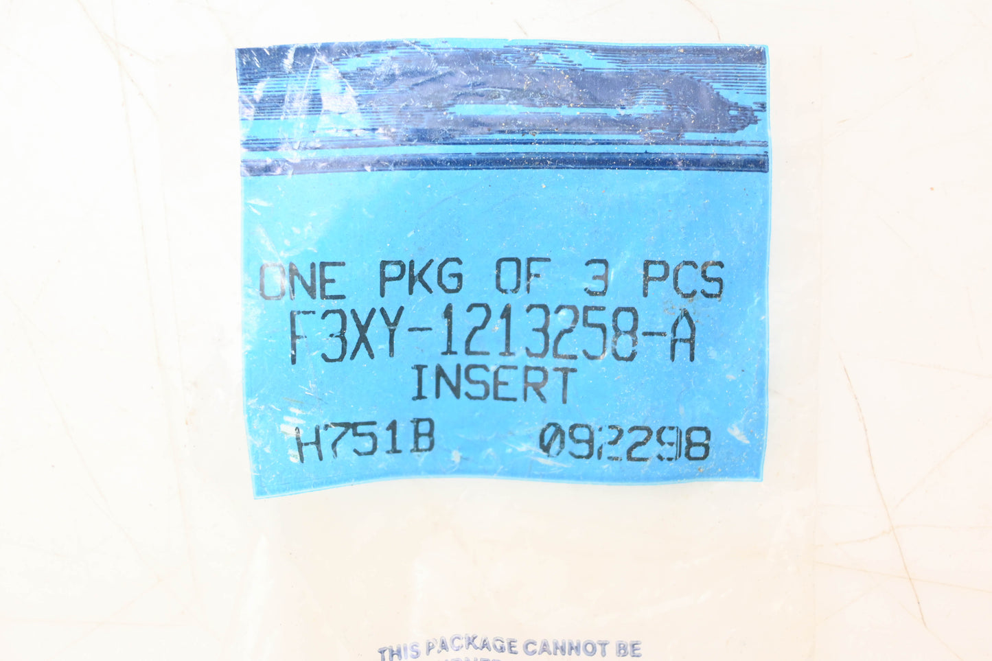 New OEM Ford F3XY-1213258-A Inserts Qty 3 NOS