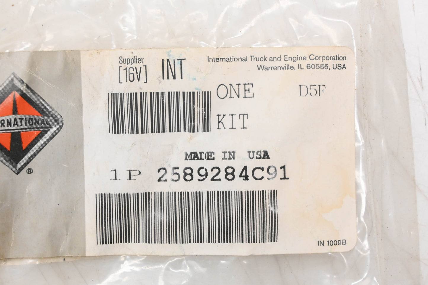 International 2589284C91 Pump Kit NOS
