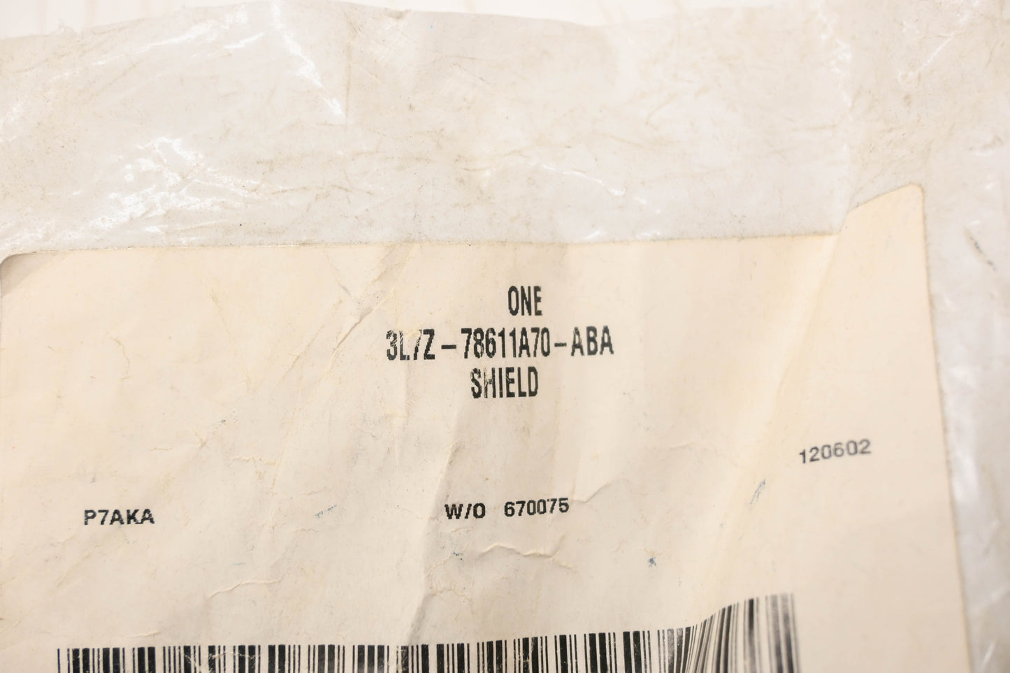 New OEM Ford 3L7Z-78611A70-ABA Front Seat Belt Shield NOS