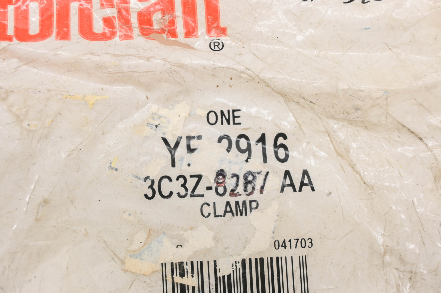 New OEM Motorcraft YF-2916, 3C3Z-8287-AA Hose Clamp NOS