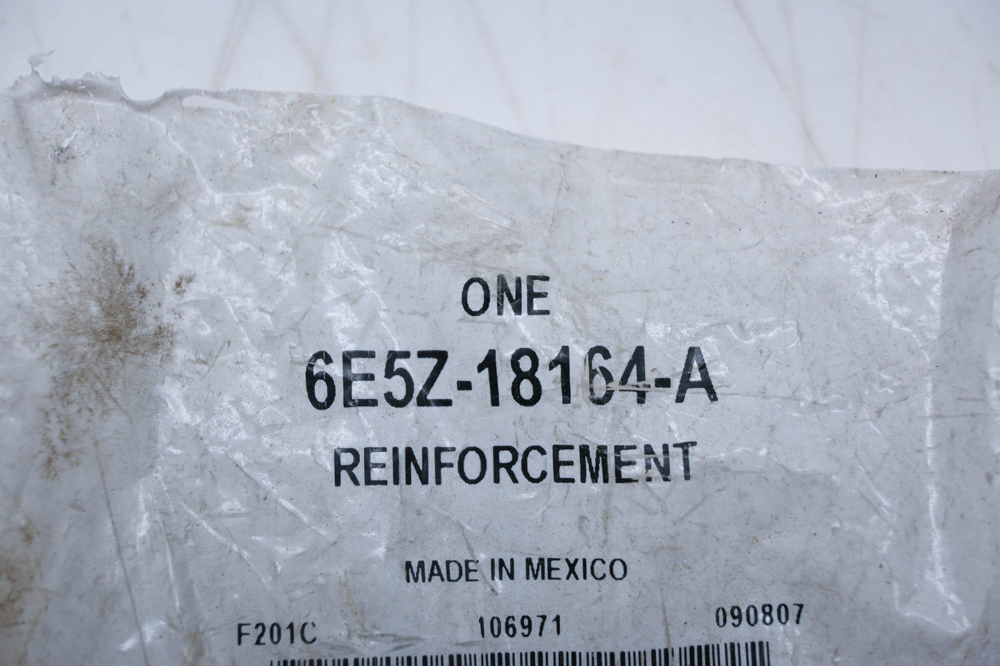 New OEM Ford 6E5Z-18164-A Reinforcement NOS