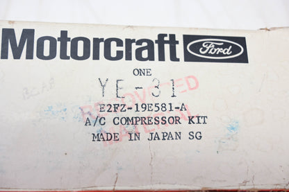 New OEM Motorcraft YE-31, E2FZ-19E581-A AC Compressor Kit NOS