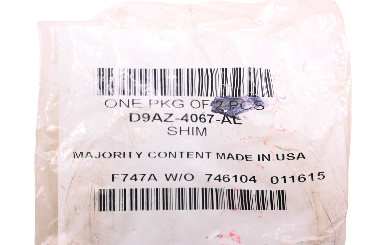 New OEM Ford D9AZ-4067-AL Differential Driving Gear Shim NOS