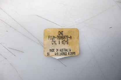 New OEM Ford F0JY-7606072-A Lock Cylinder & Key Assembly Kit NOS