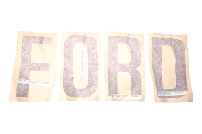 New OEM Ford E0TZ-8342528-AD Ford Pickup Letter Transfer Kit NOS