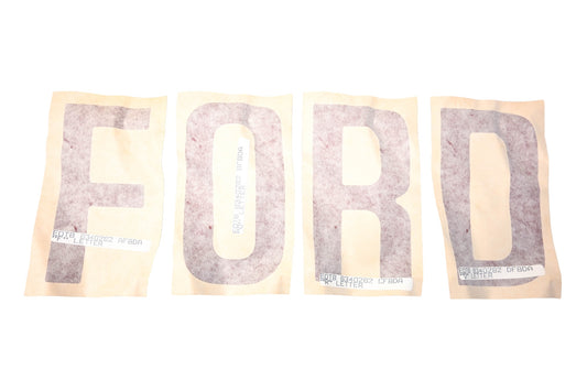 New OEM Ford E0TZ-8342528-AD Ford Pickup Letter Transfer Kit NOS