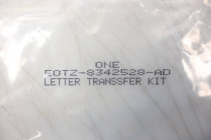 New OEM Ford E0TZ-8342528-AD Ford Pickup Letter Transfer Kit NOS
