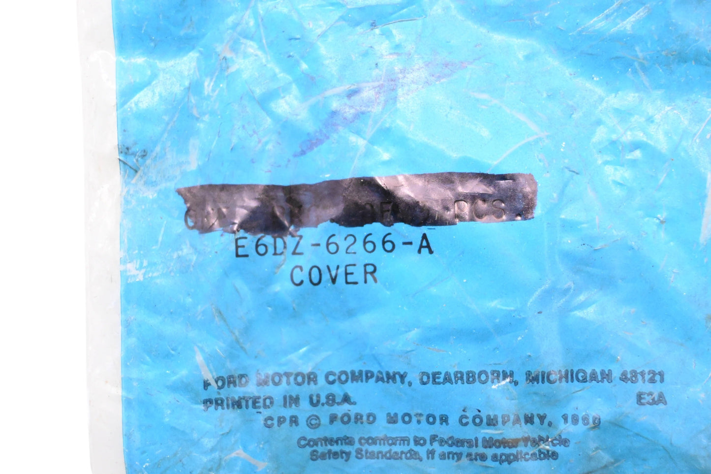 New OEM Ford E6DZ-6266-A Rear Camshaft Cover NOS