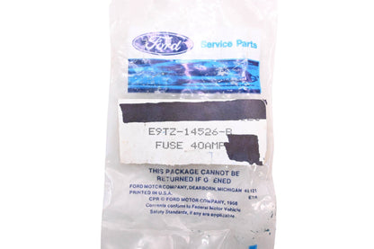 New OEM Ford E9TZ-14526-B 40 Amp Blade Style Fuse Assemblies Qty 5 NOS