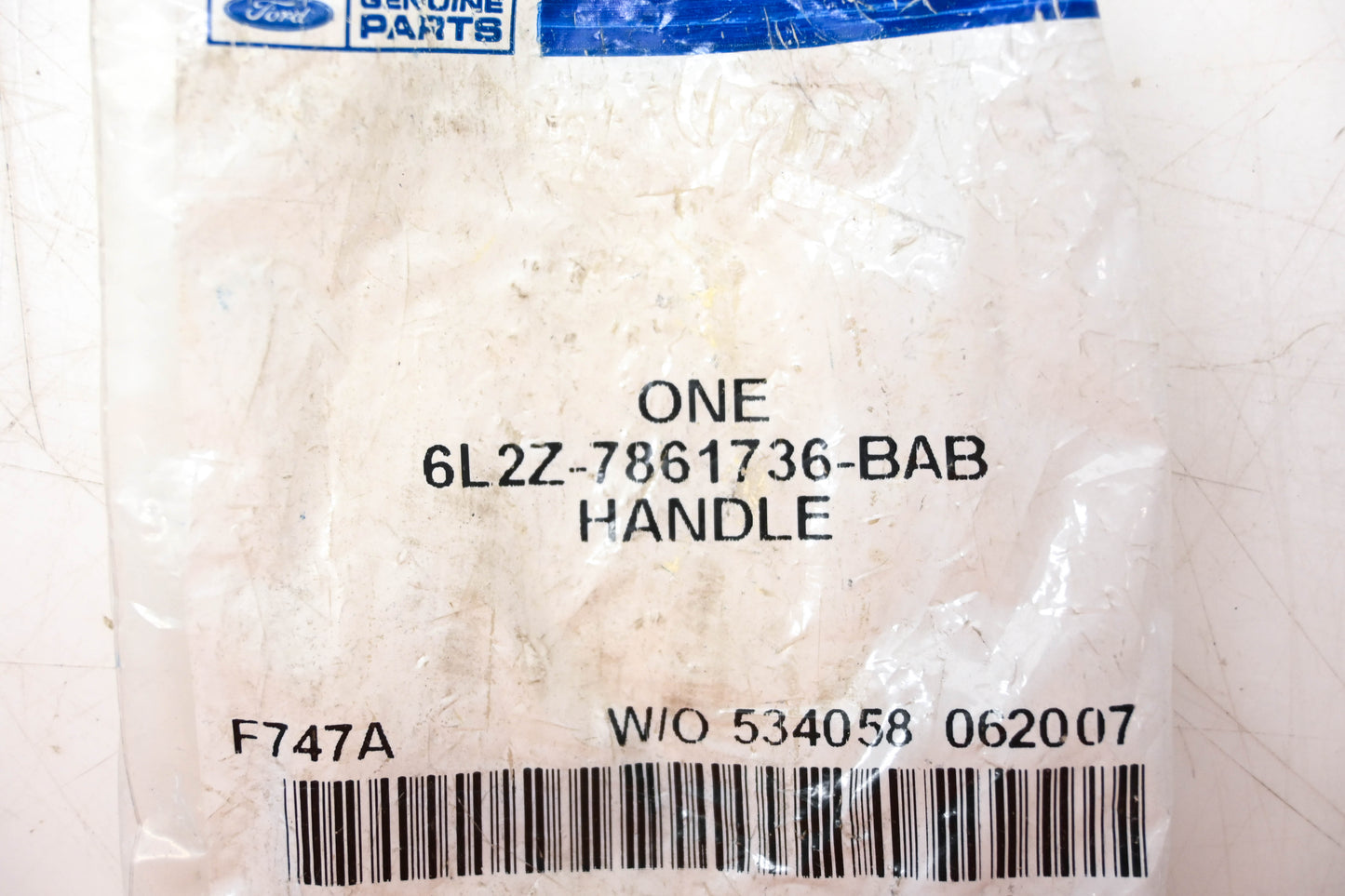 New OEM Ford 6L2Z-7861736-BAB Seat Back Adjusting Handle NOS