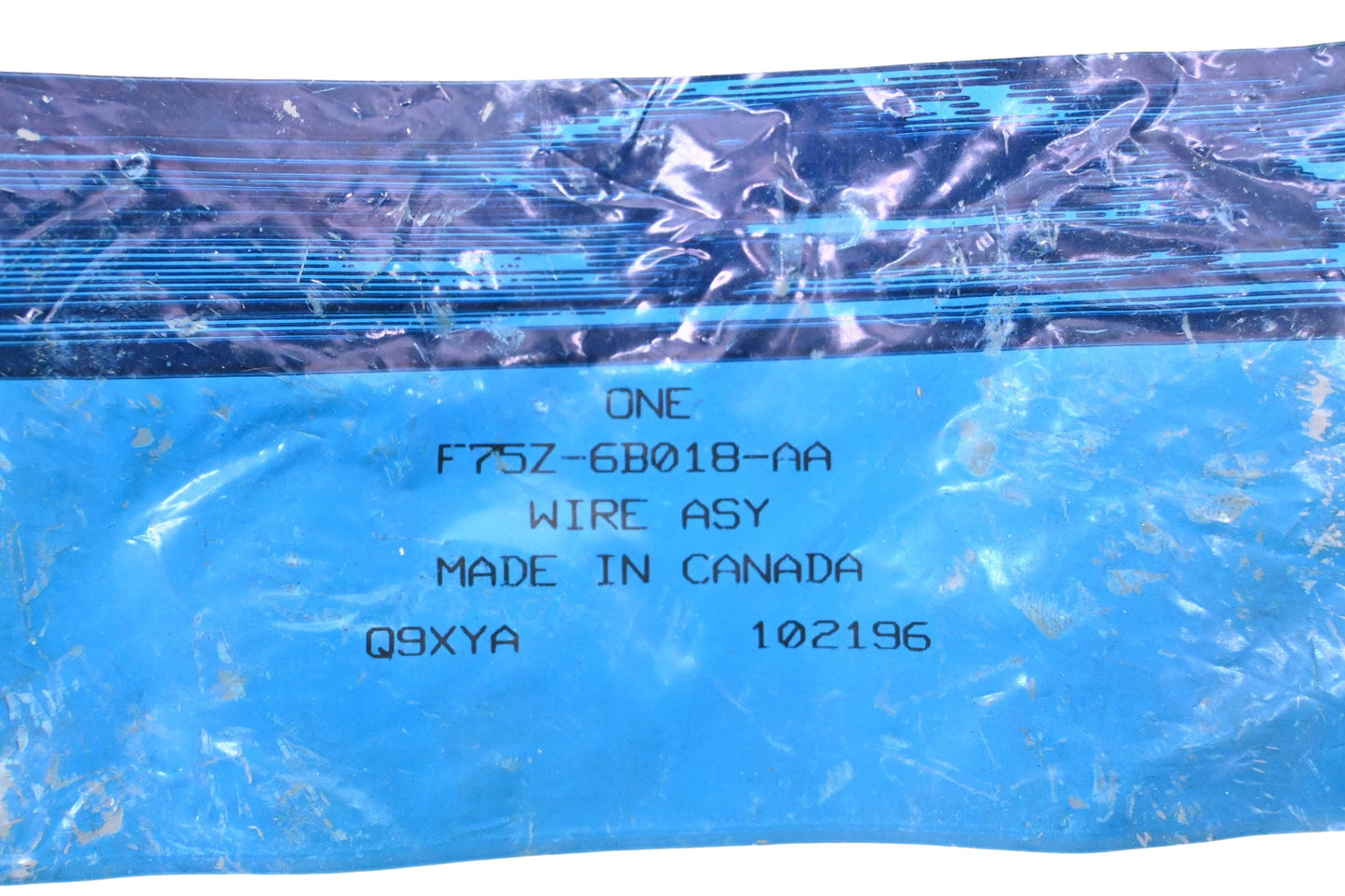 New OEM Ford F75Z-6B018-AA Wire Assembly NOS