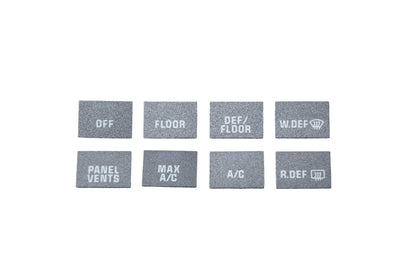 New OEM Ford E93Z-19A965-A AC Control Decal Kit NOS