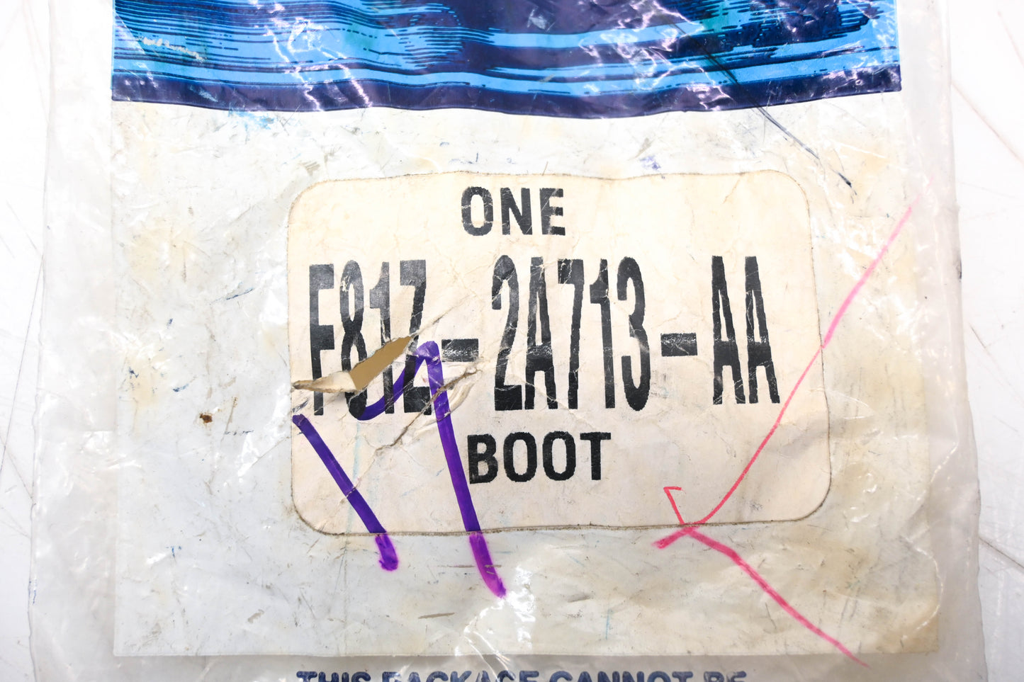 New OEM Ford F81Z-2A713-AA Parking Brake Lever Boot NOS