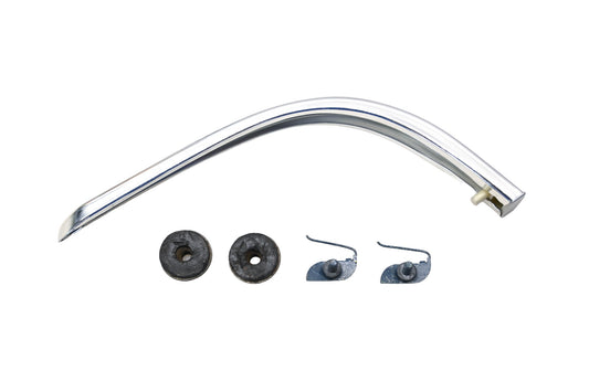 New OEM Ford E86Y-13476-A Rear Right Side Chrome Trim Moulding Kit NOS