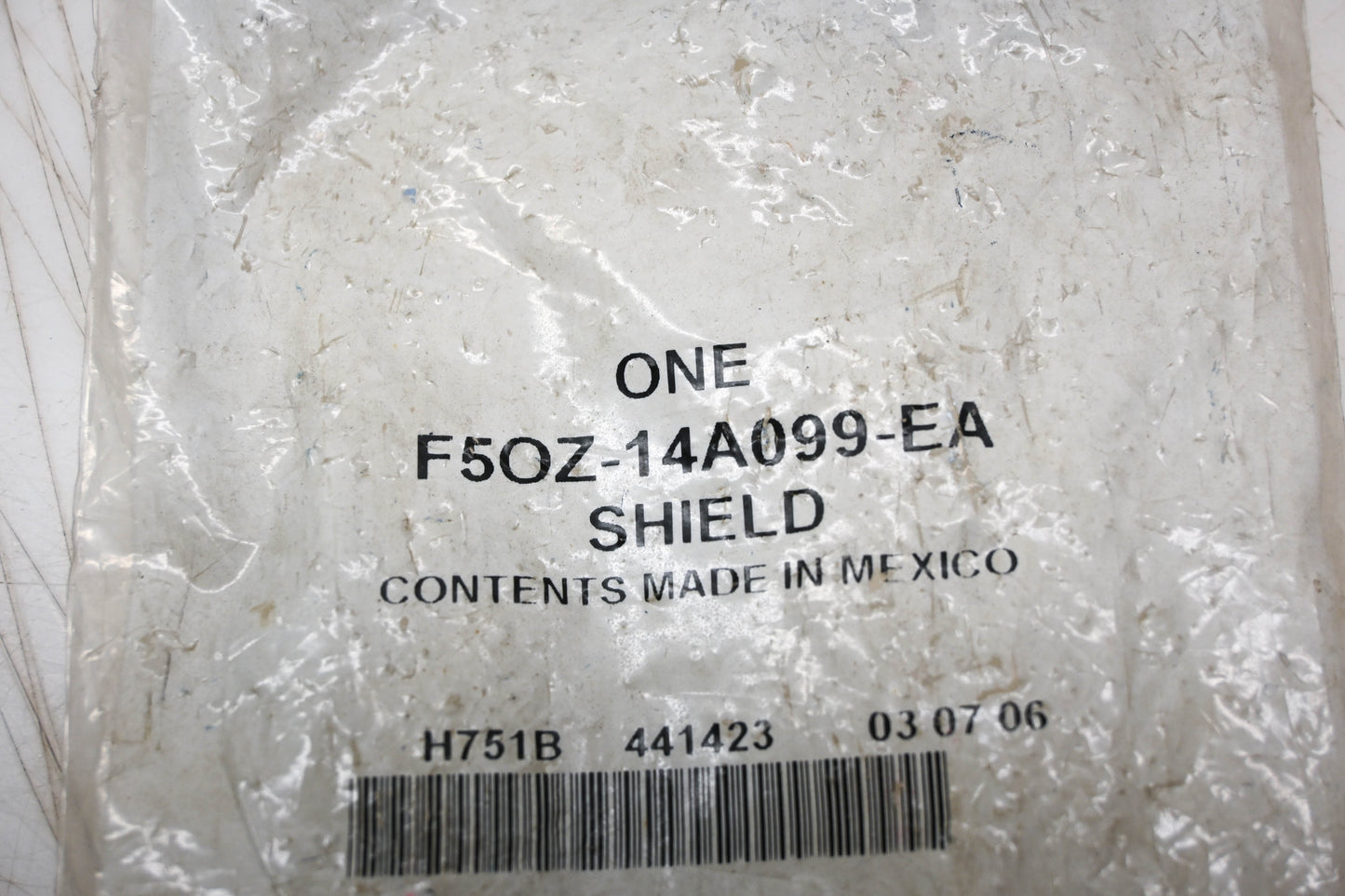 New OEM Ford F5OZ-14A099-EA Firewall Wiring Shield NOS