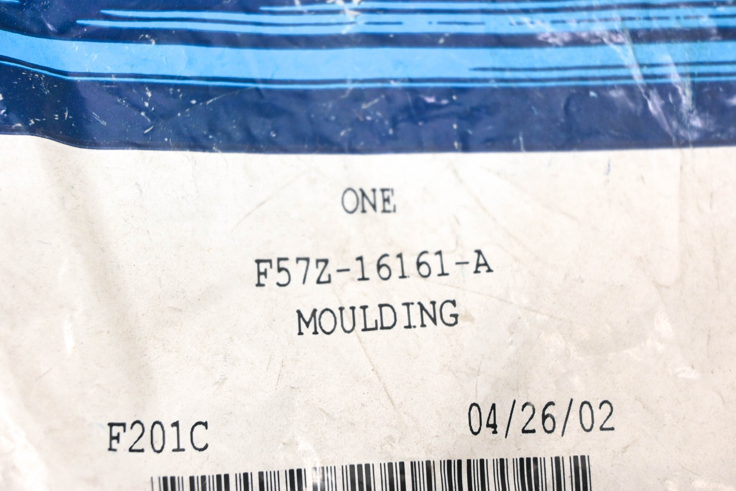 New OEM Ford F57Z-16161-A Grille Extension Moulding NOS