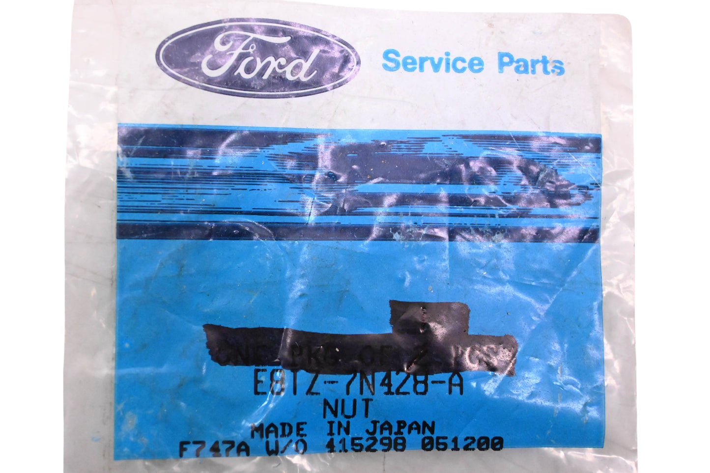 New OEM Ford E8TZ-7N428-A Reverse Shift Lever Pin Nut NOS