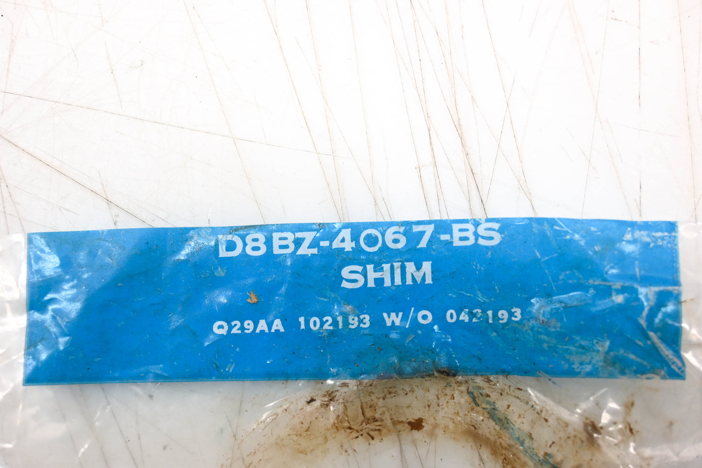 New OEM Ford D8BZ-4067-BS Differential Driving Gear Shim NOS