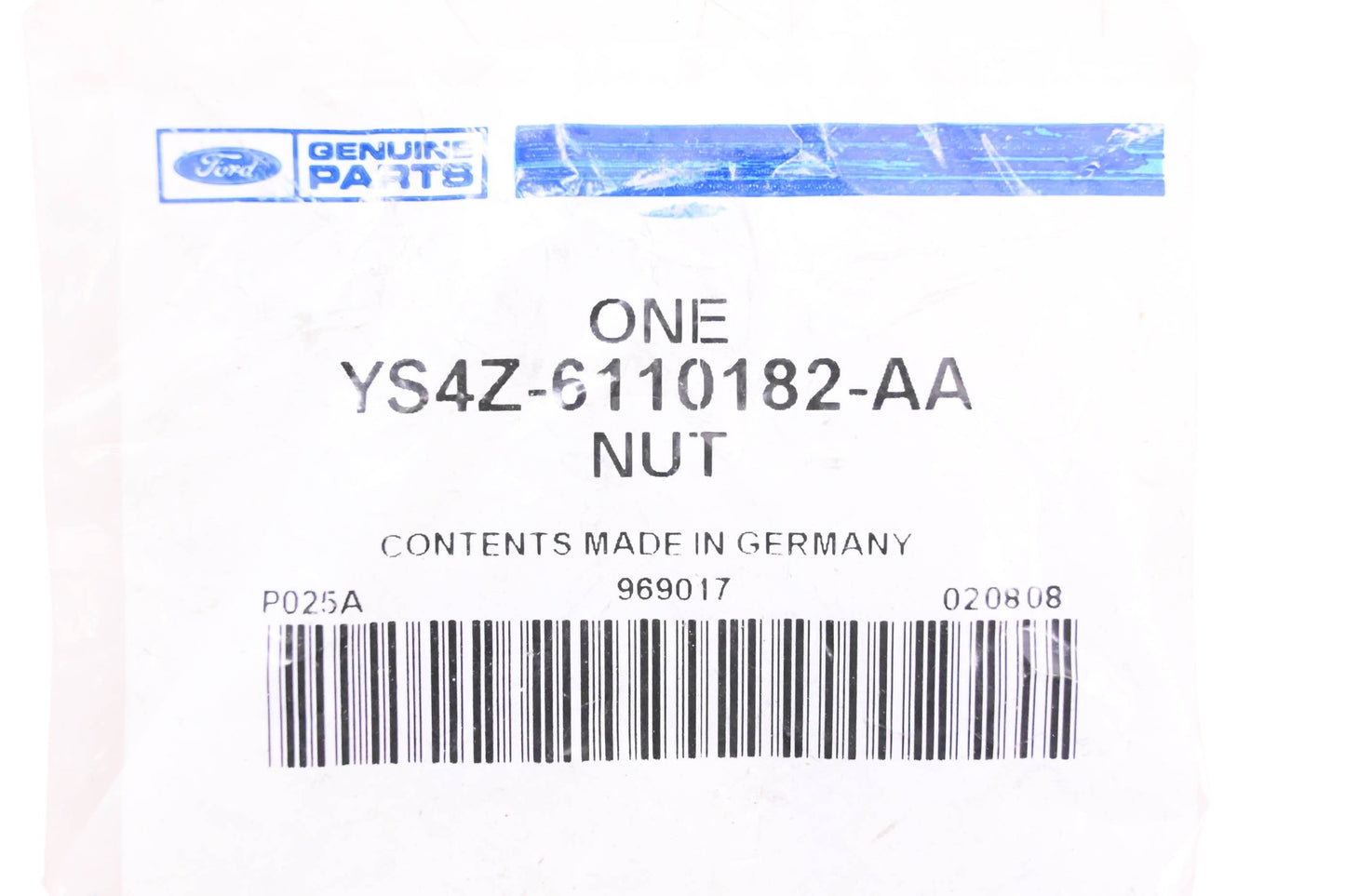 New OEM Ford YS4Z-6110182-AA Rocker Moulding Retainer Nut NOS