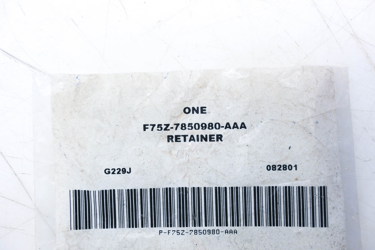 New OEM Ford F75Z-7850980-AAA Roof Head Retainer NOS