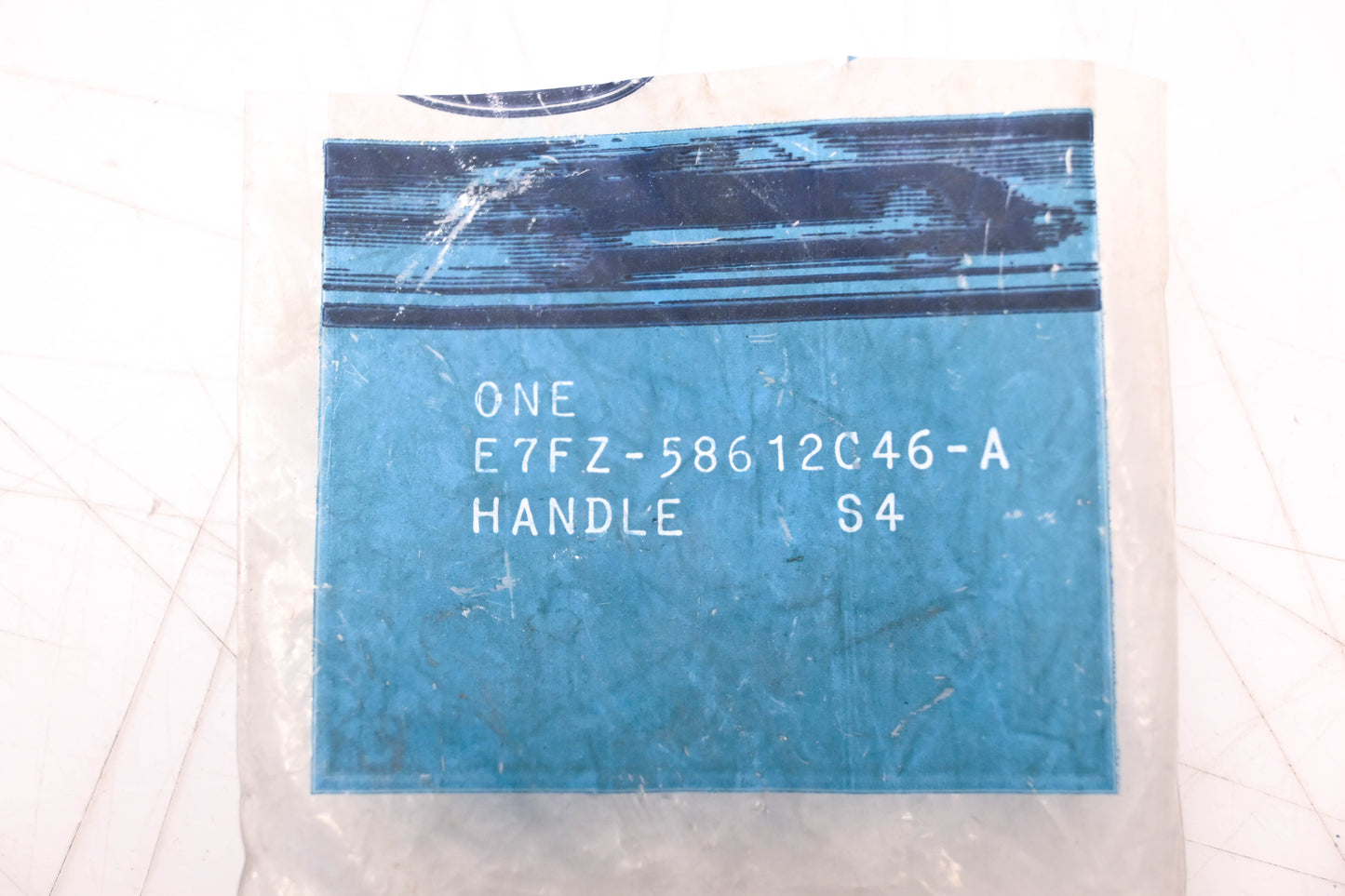 New OEM Ford E7FZ-58612C46-A Shoulder Belt Harness Release Handle NOS