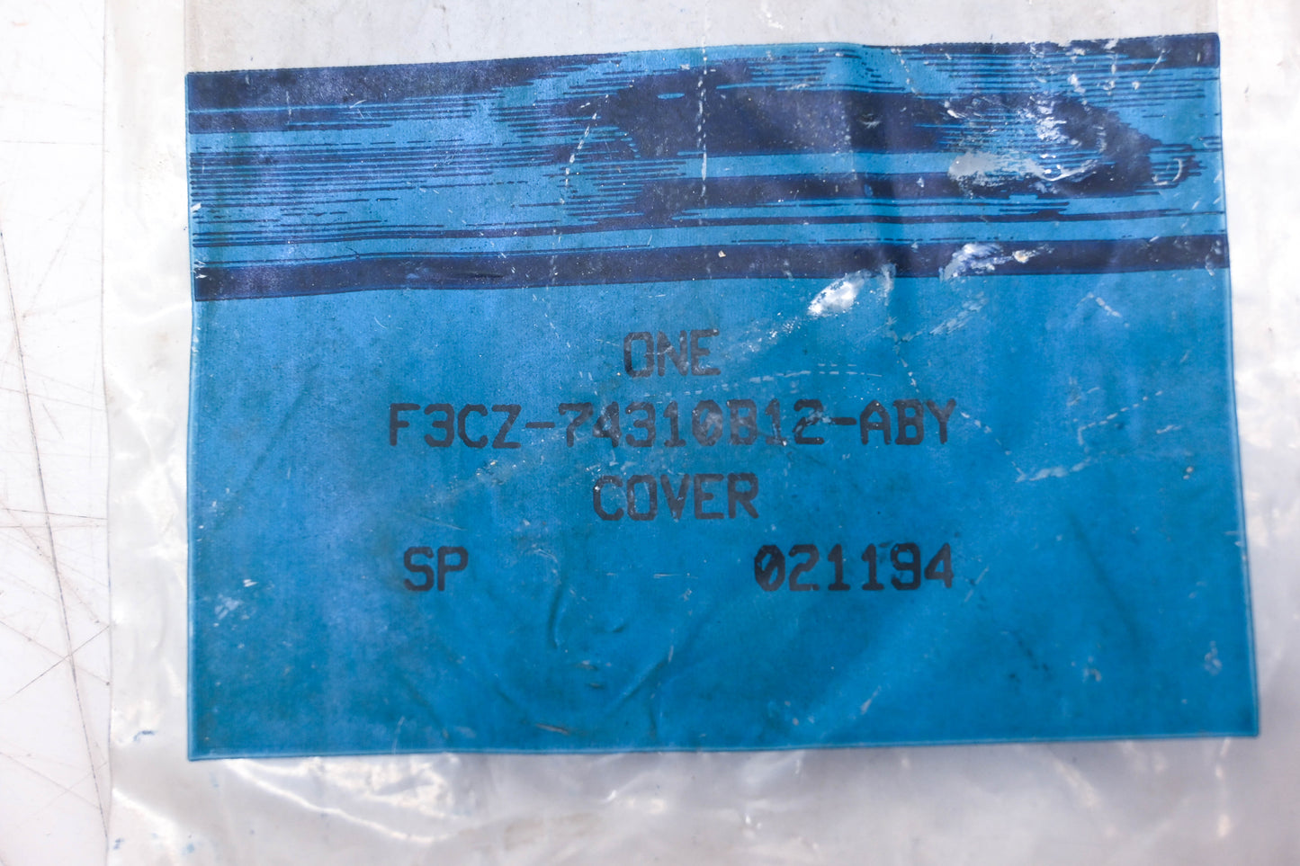 New OEM Ford F3CZ-74310B12-ABY Cover NOS