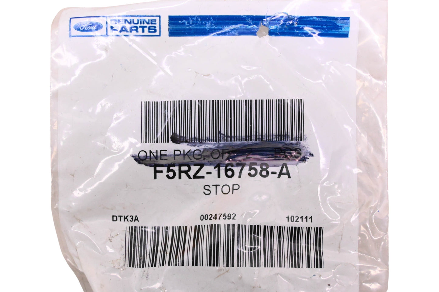 New OEM Ford F5RZ-16758-A Hood Rubber Bumper Cushion NOS