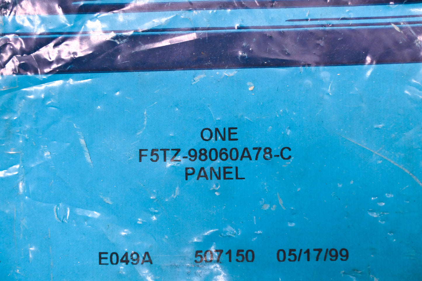 New OEM Ford F5TZ-98060A78-C Glove Box Panel Cover NOS