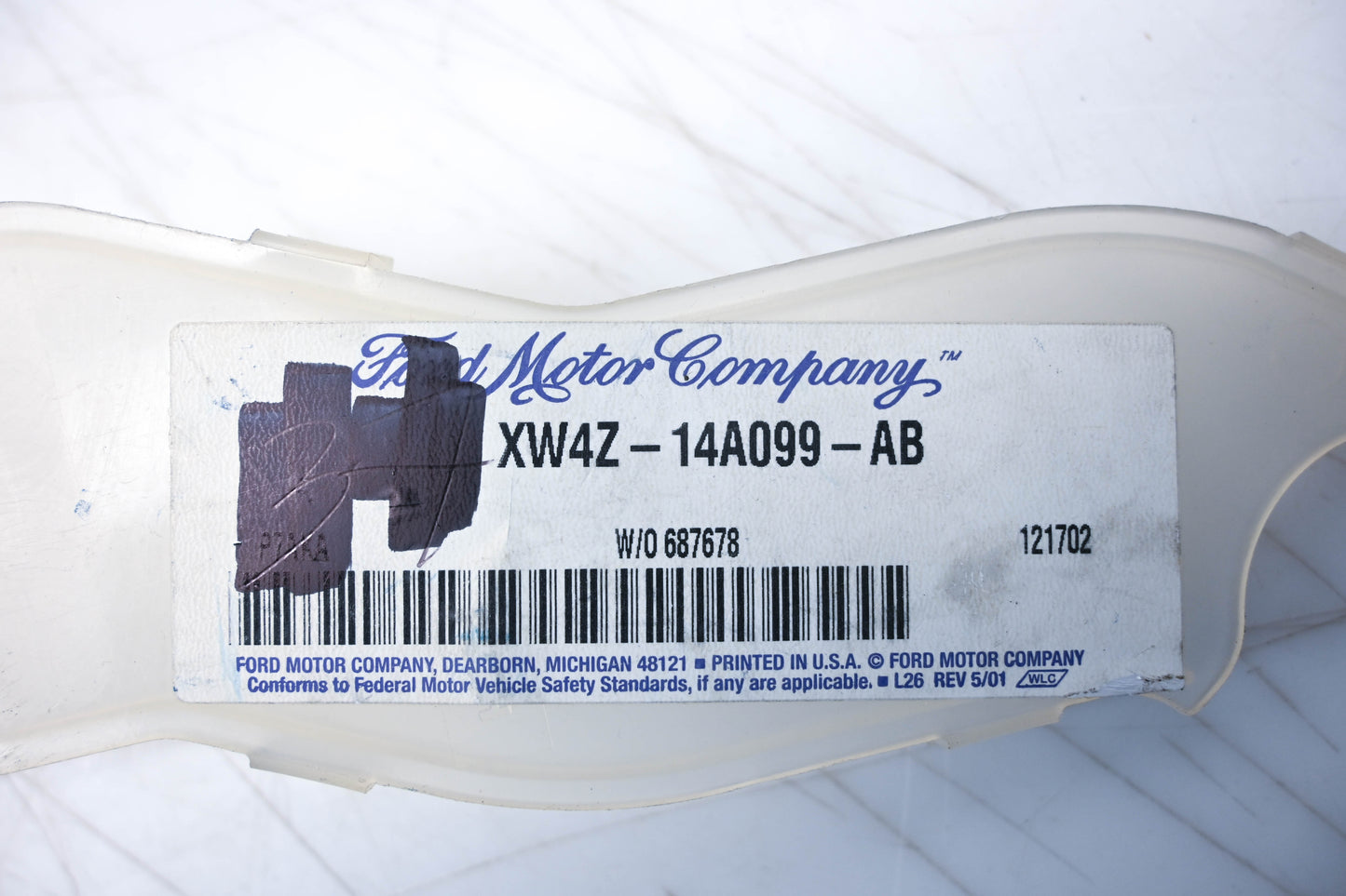 New OEM Ford XW4Z-14A099-AB Wiring Shield NOS