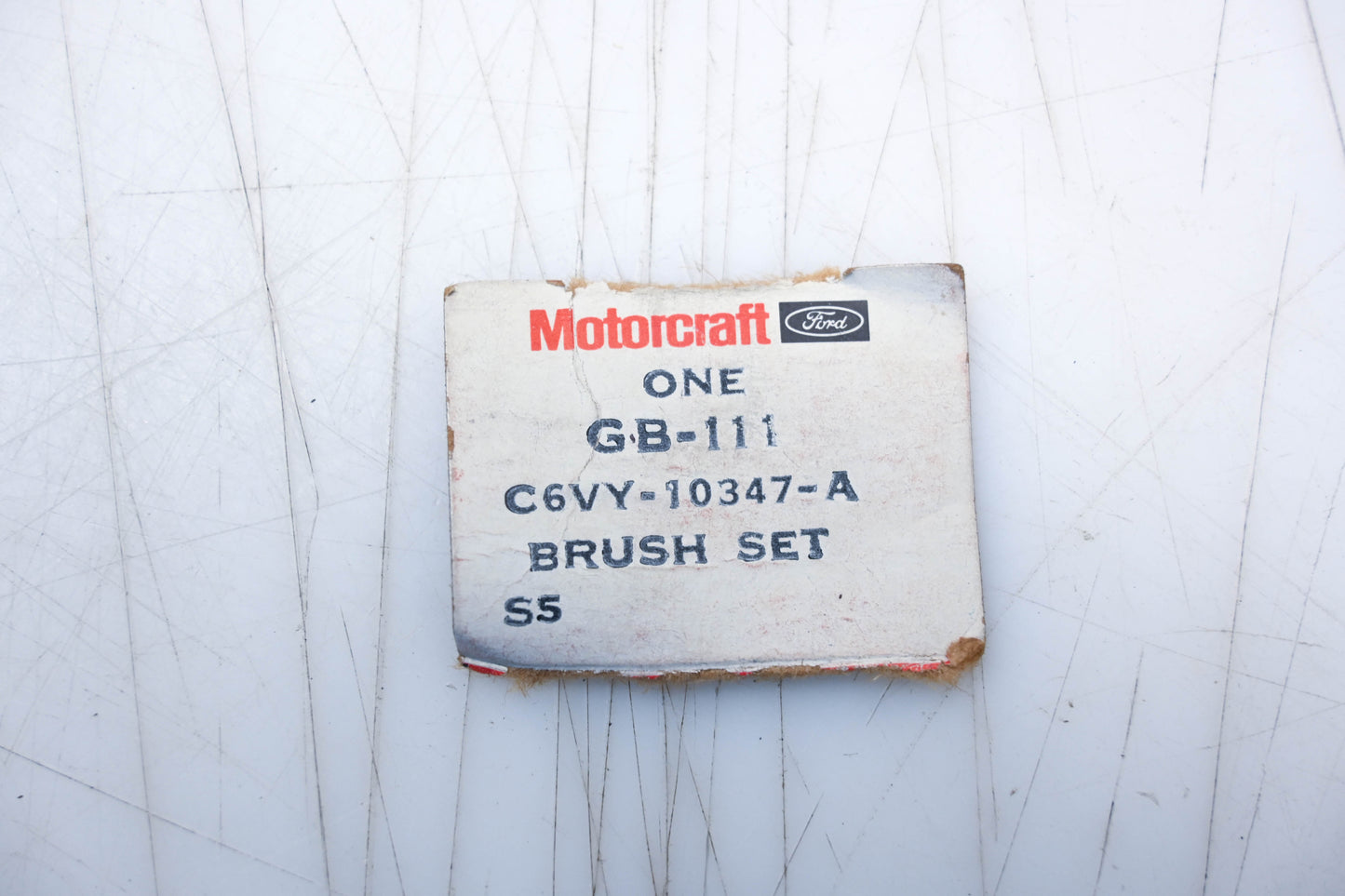 New OEM Ford GB-111, C6VY-10347-A Alternator Brush Kit NOS