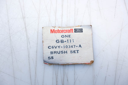 New OEM Ford GB-111, C6VY-10347-A Alternator Brush Kit NOS
