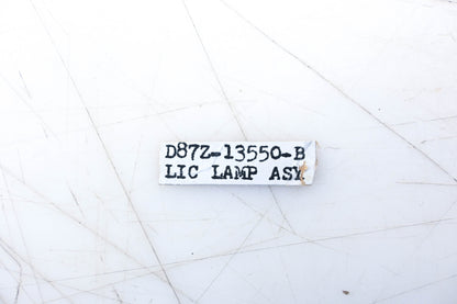 New OEM Ford D87Z-13550-B License Plate Tag Light Assembly Kit NOS