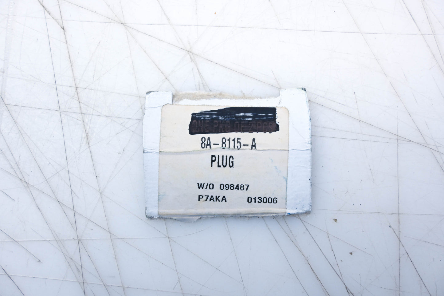 New OEM Ford 8A-8115-A Radiator Drain Petcock/ Plug Assembly NOS