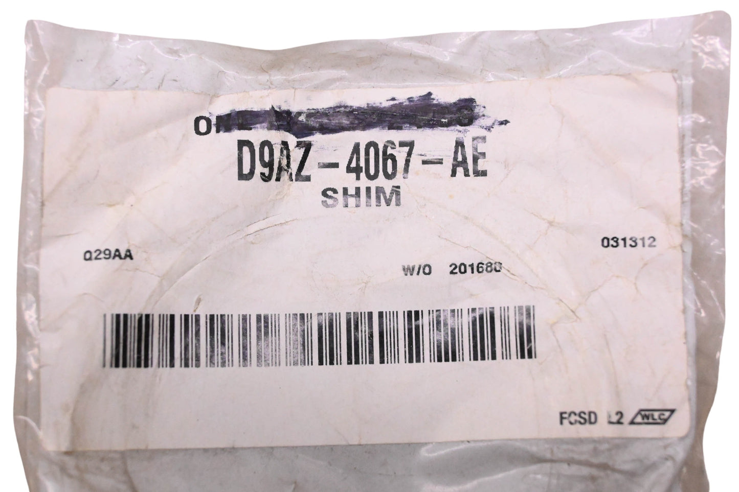 New OEM Ford D9AZ-4067-AE Differential Driving Gear Shim NOS