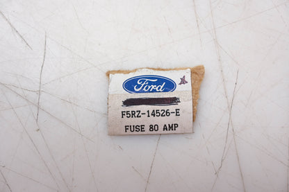 New OEM Ford F5RZ-14526-E 80 Amp Fuse Relay Assembly NOS
