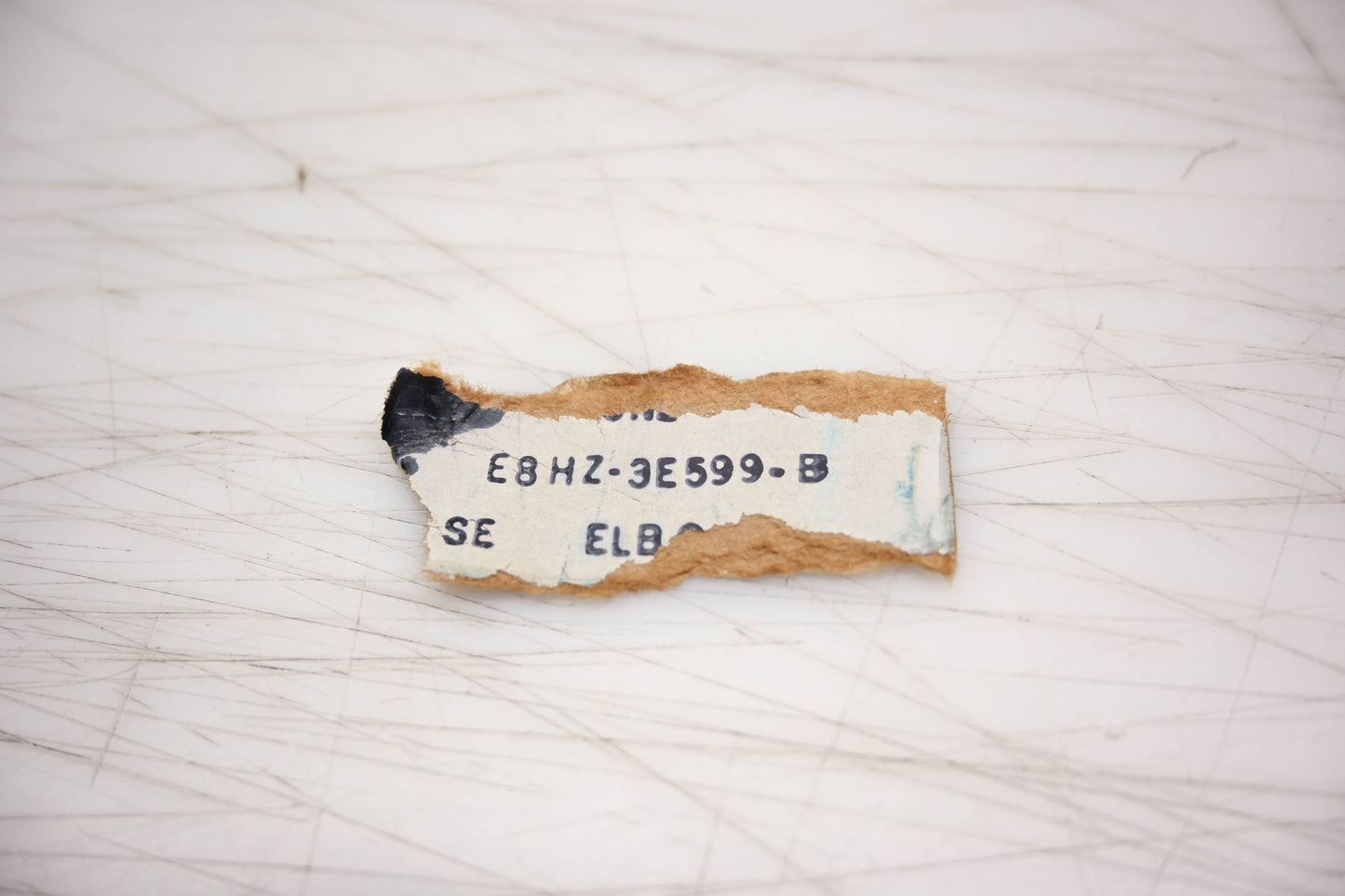 New OEM Ford E8HZ-3E599-B Power Steering Pump Inlet Elbow NOS