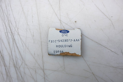 New OEM Ford F3DZ-5429077-AAA White Exterior Body Moulding NOS