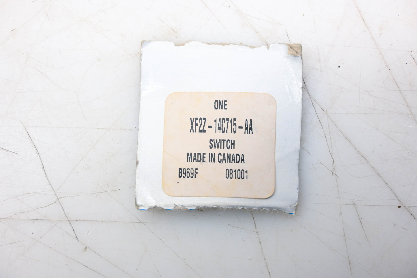 New OEM Ford XF2Z-14C715-AA Lumbar Seat Switch Assembly NOS