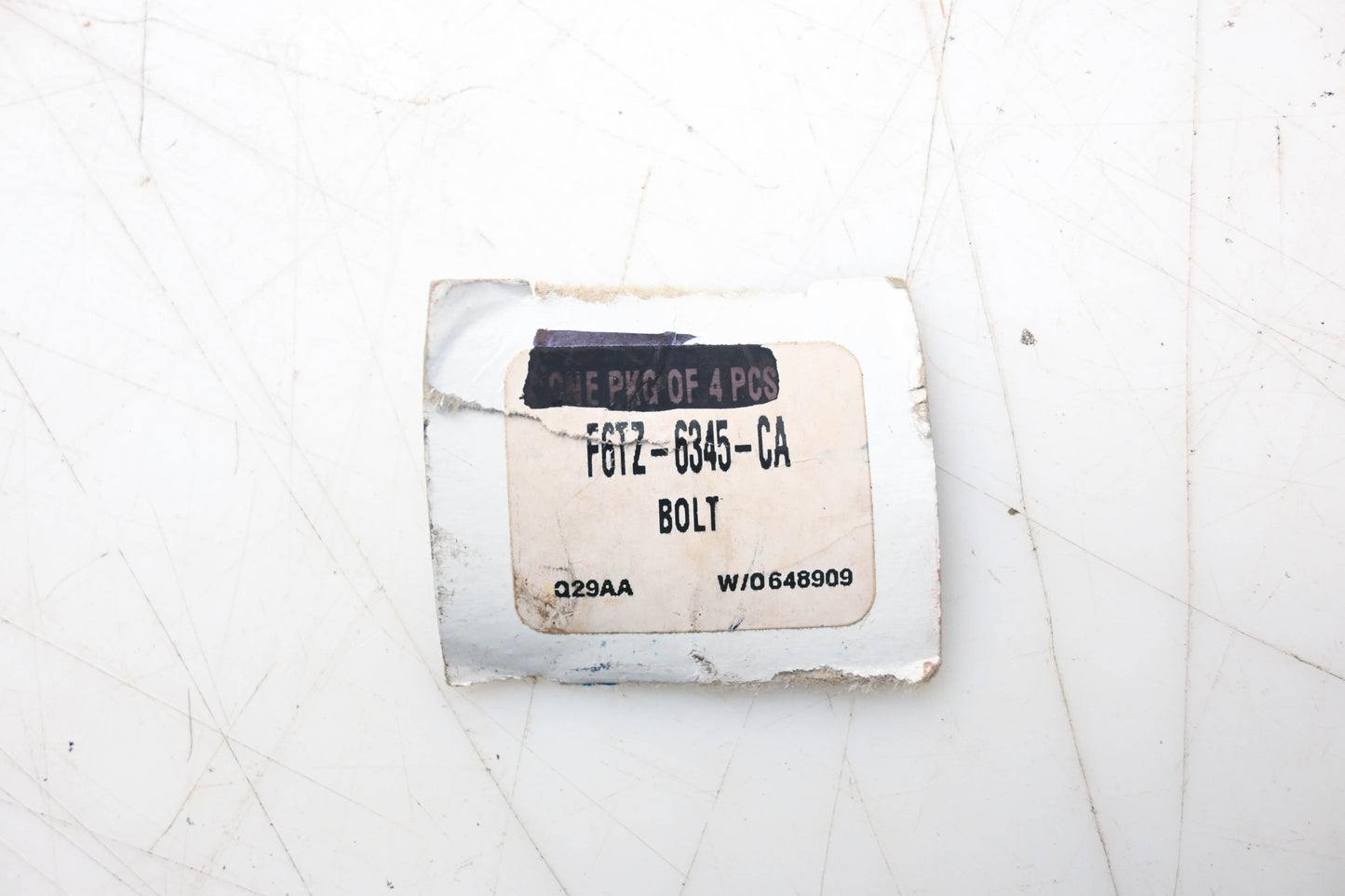 New OEM Ford F6TZ-6345-CA Bolt NOS