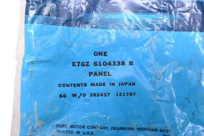 New OEM Ford E7GZ-6104338-B Instrument Panel Cover NOS