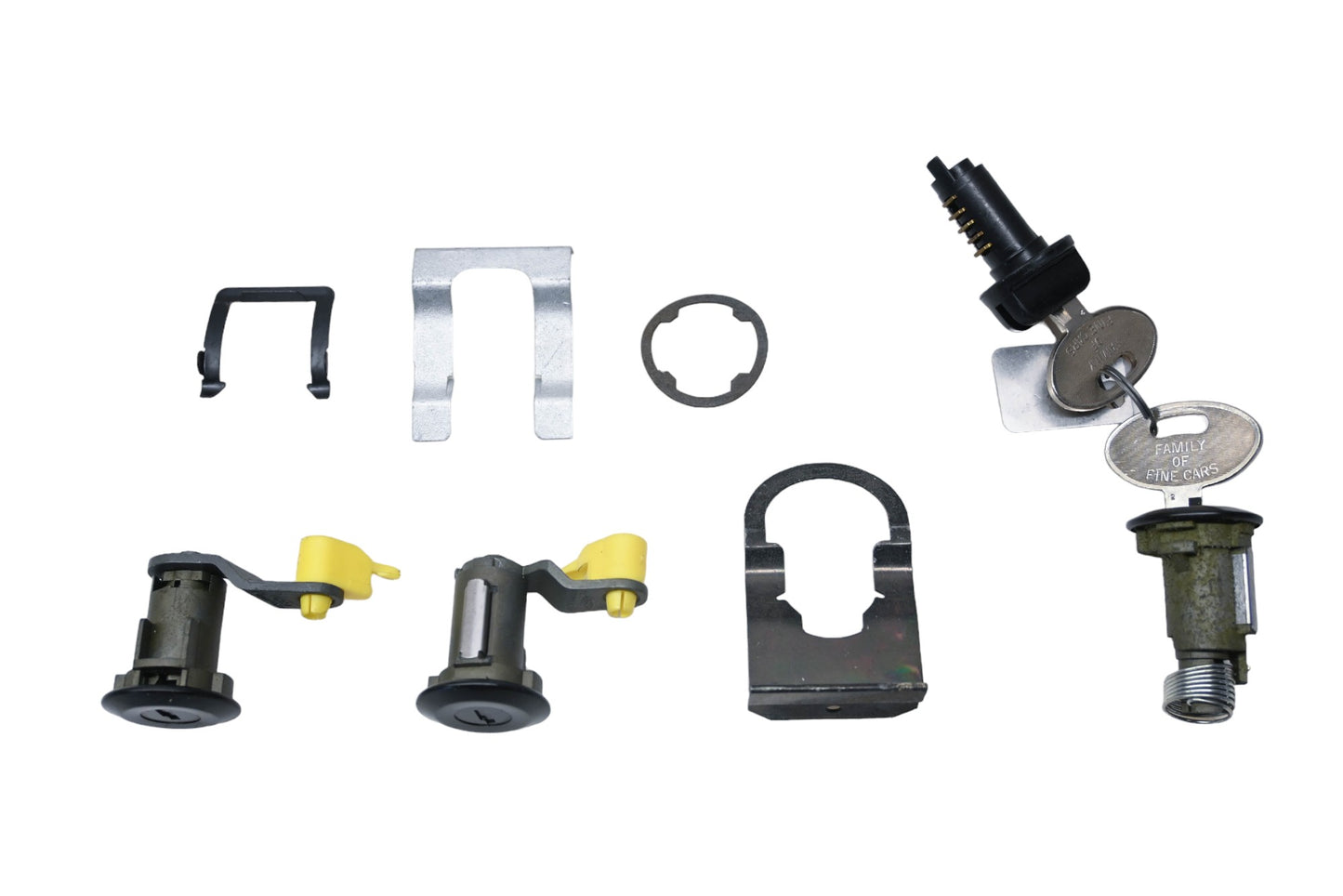 New OEM Ford E4GZ-6721984-A Lock Cylinder Kit NOS