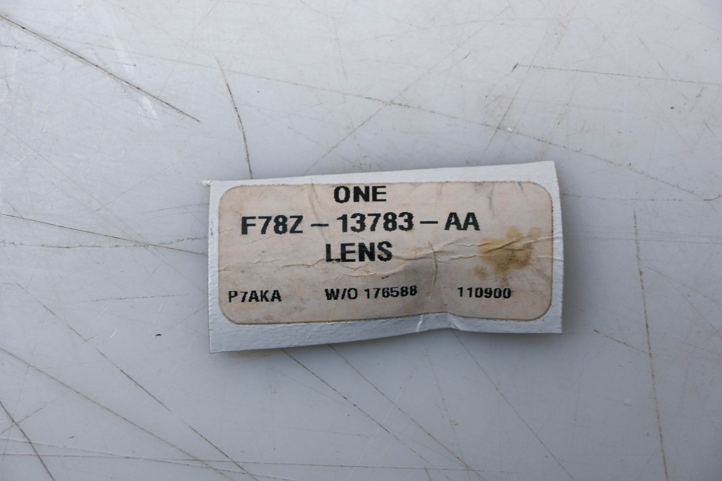 New OEM Ford F78Z-13783-AA Interior Dome Lamp Lens NOS