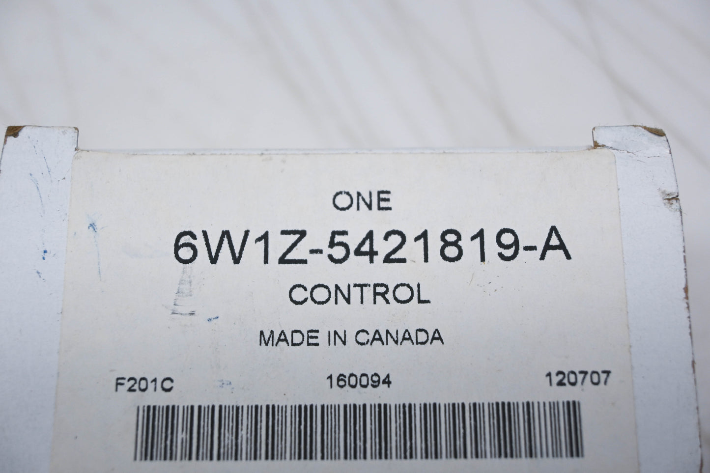 New OEM Ford 6W1Z-5421819-A Interior Handle/ Control Assembly NOS