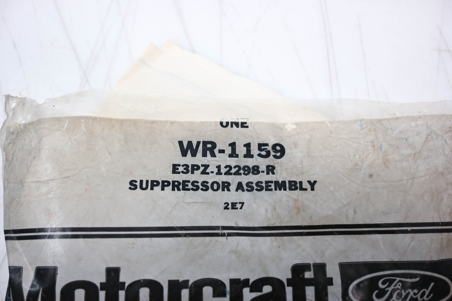 New OEM Motorcraft WR-1159, E3PZ-12298-R Ignition Distributor Suppressor Assembly Kit NOS