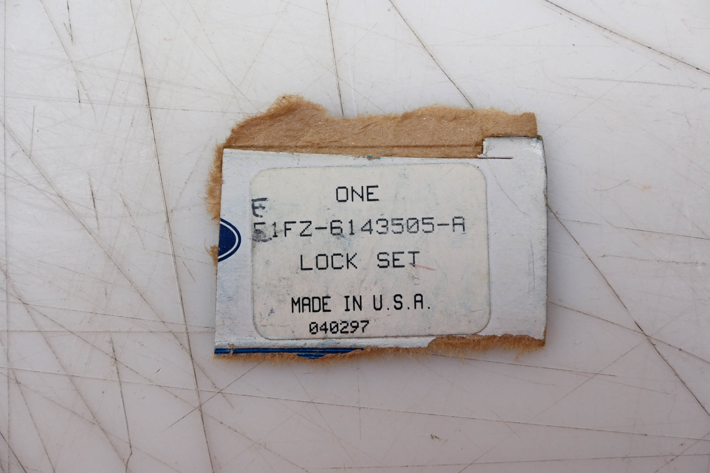 New OEM Ford E1FZ-6143505-A Lock Cylinder Assembly Kit NOS