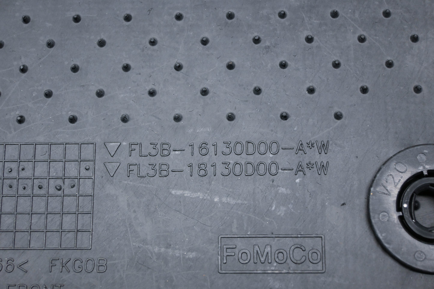 FoMoCo FL3B-16130D00-AW Black Floor Mat Carpet Kit NOS