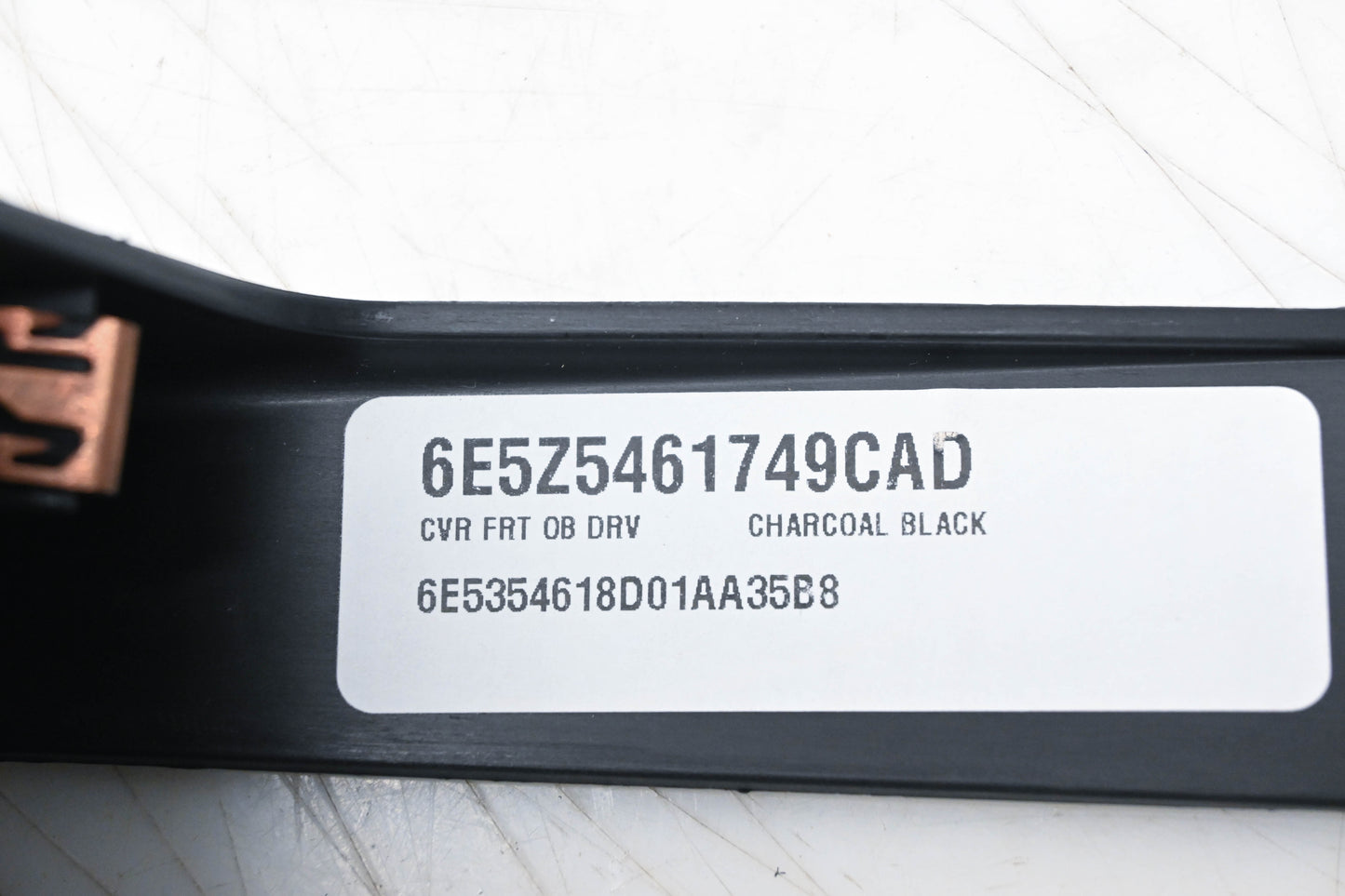 New OEM Ford 6E5Z-5461749-CAD Seat Track Cover Assembly NOS