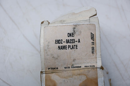 New OEM Ford E8DZ-8A223-A Ford Emblem Nameplate NOS