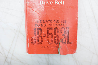 New OEM Motorcraft JB-563L, E6PZ-8620-E Accessory Drive Belt NOS