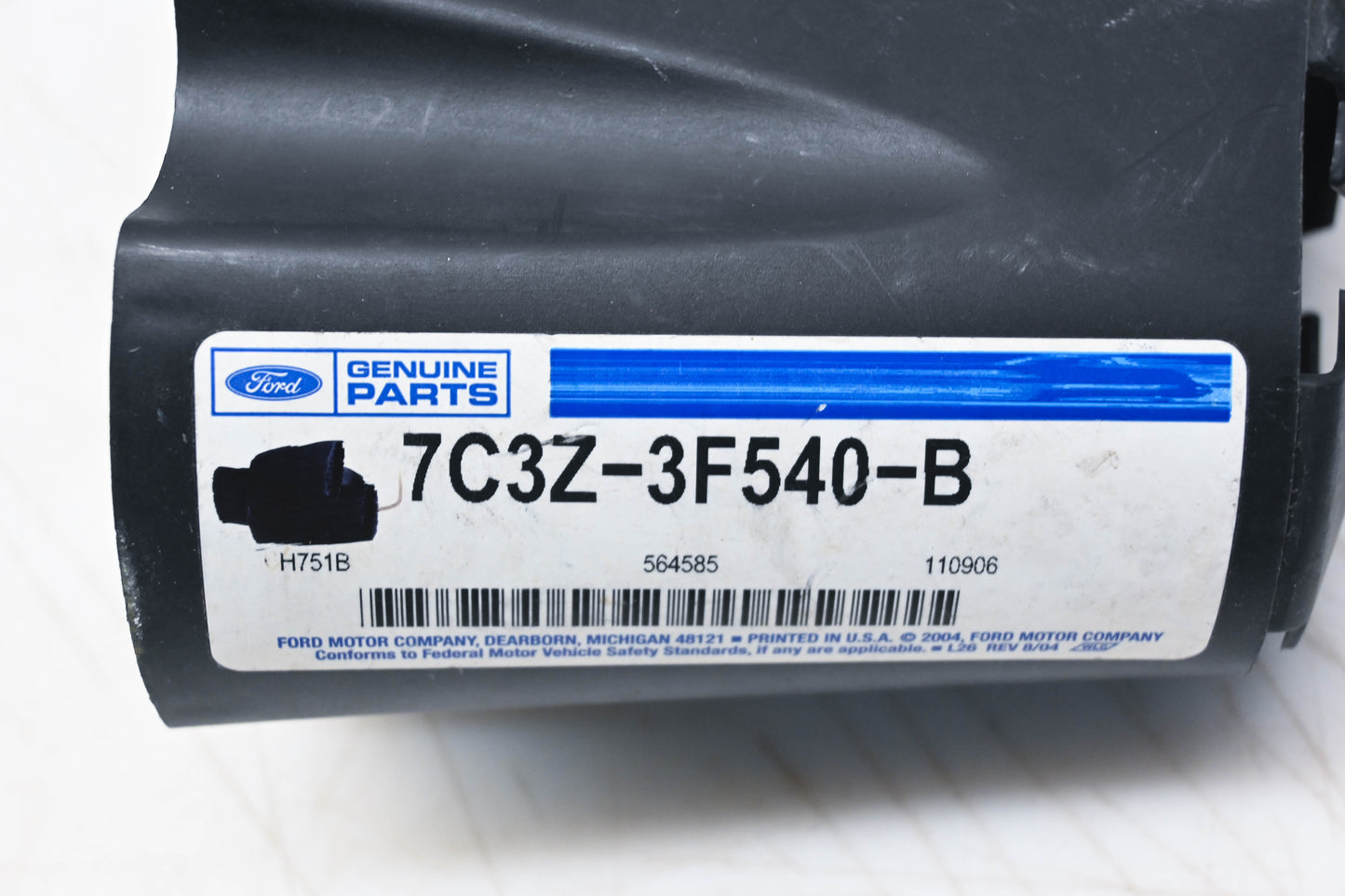 New OEM Ford 7C3Z-3F540-B Steering Gear Dust Shield NOS
